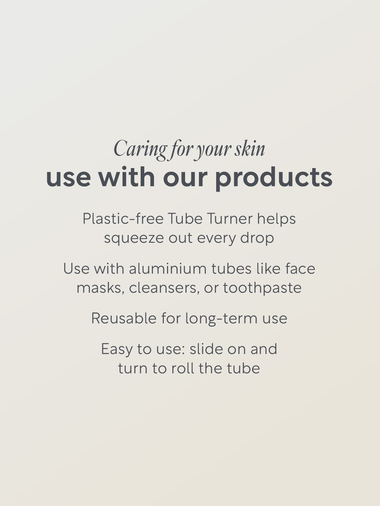 Tube Turner for Aluminium Tubes