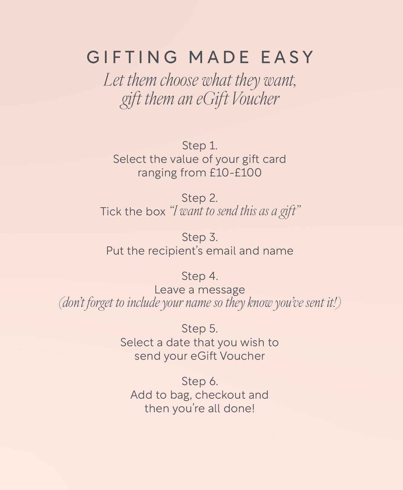The Exclusive Lucy Bee eGift Card Perfect Present