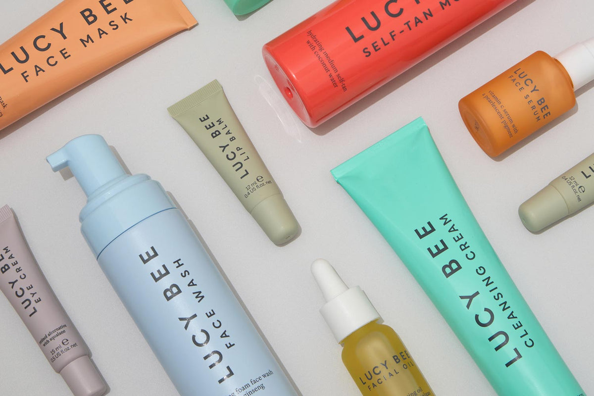 Lucy Bee skincare and self-tan products